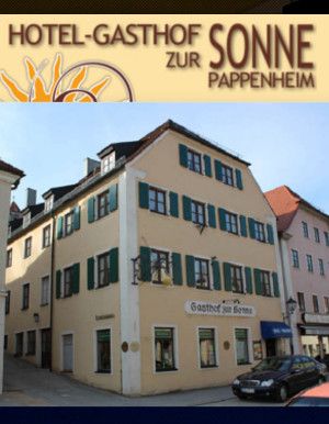 Stellenangebote Hotel-Gasthof zur Sonne, Pappenheim